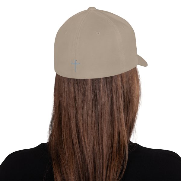 CWM Shield Logo Flexfit Hat With Gray Cross - Image 12