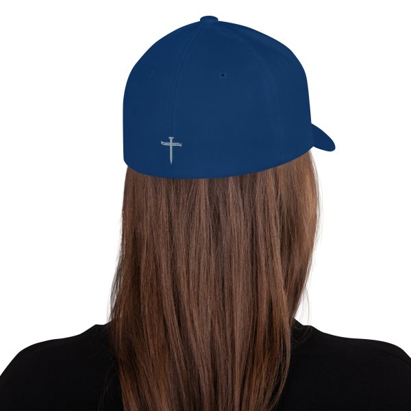 CWM Shield Logo Flexfit Hat With Gray Cross - Image 8