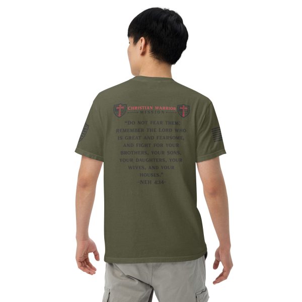 CWM Warrior Heavyweight T-Shirt - Image 2