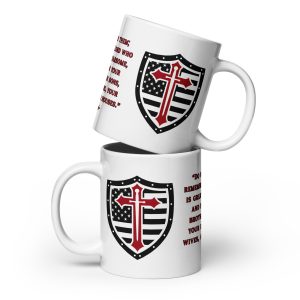 CWM Warrior NEH 4:14 Mug